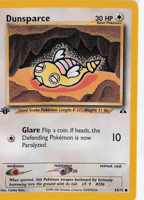 Dunsparce 54/75 (1st)