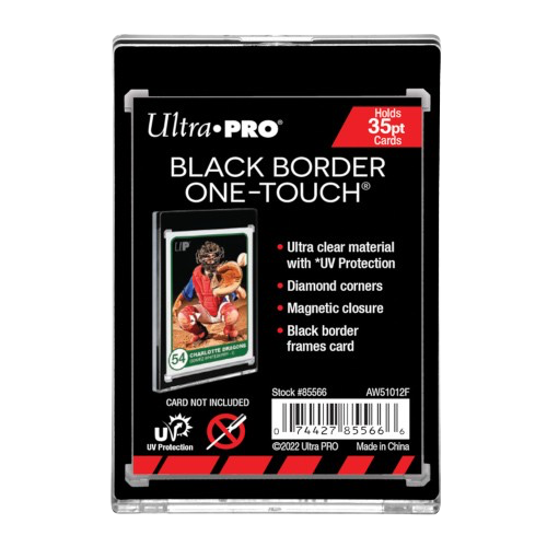 Ultra Pro - 35pt Black Border UV ONE-TOUCH Magnetic Holder