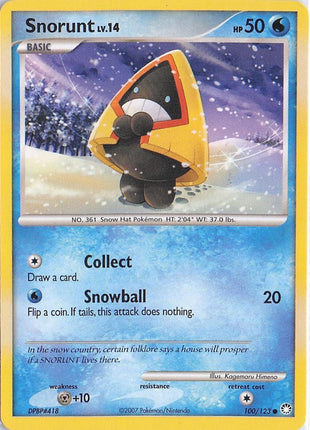 Snorunt 100/123