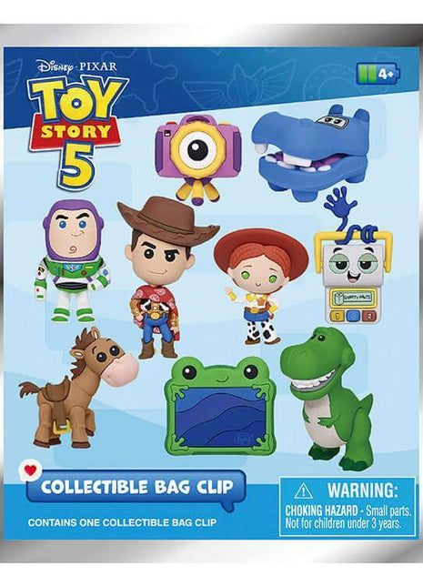 Toy Story 5 - 3D Character Bag Clip Blind Bag