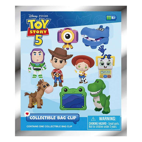 Toy Story 5 - 3D Character Bag Clip Blind Bag