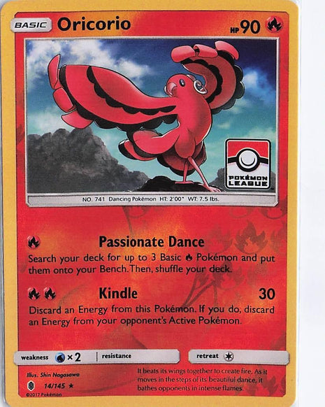 Oricorio 14/145 (RH) (S)