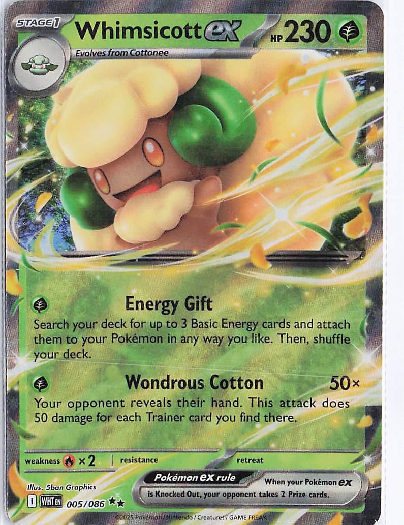 Whimsicott ex 005/086