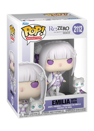 Re:Zero - Emilia w/Puck #2112 Funko Pop!