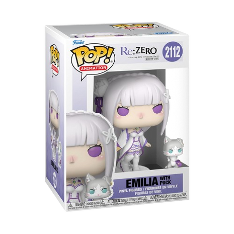 Re:Zero - Emilia w/Puck #2112 Funko Pop!