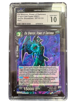 Eis Shenron, Power Of Darkness BT15/133 CGC 10