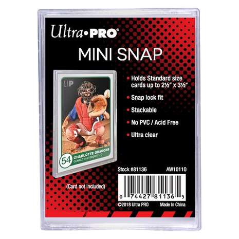 Ultra Pro - Mini Snap Card Holder
