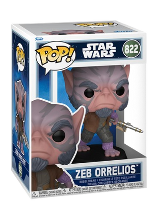 Star Wars - Zeb Orrelios with Bo-Rifle #822 Funko Pop!