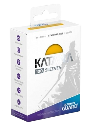 Ultimate Guard - Yellow Katana Sleeves (100)