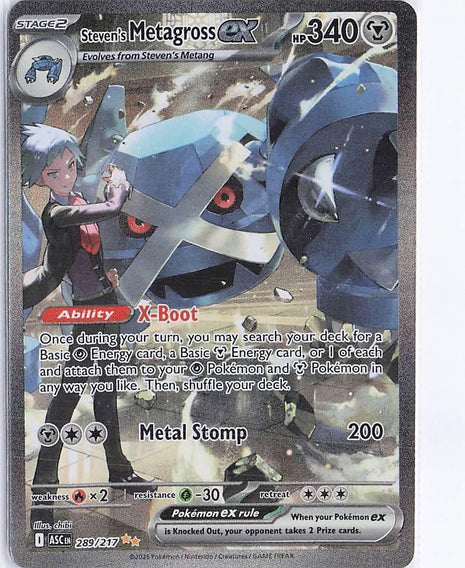 Steven’s Metagross ex 289/217