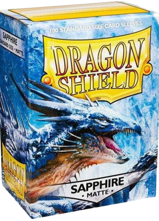 Dragon Shield - Matte Sapphire Sleeves (100)
