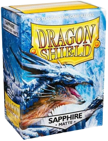 Dragon Shield - Matte Sapphire Sleeves (100)
