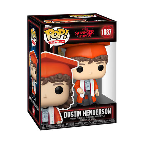 Stranger Things - Dustin Henderson (Graduation) #1887 Funko Pop!