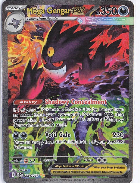 Mega Gengar ex 284/217