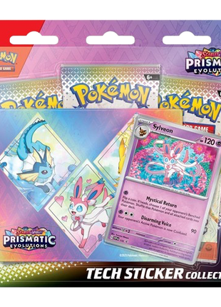 Pokemon - Prismatic Evolutions Tech Sticker Collection