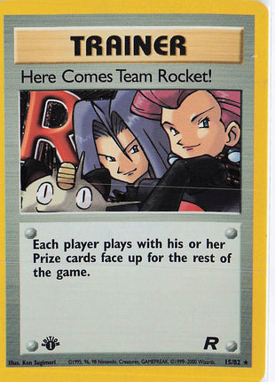 Here Comes Team Rocket! 15/82 (1st)(H)