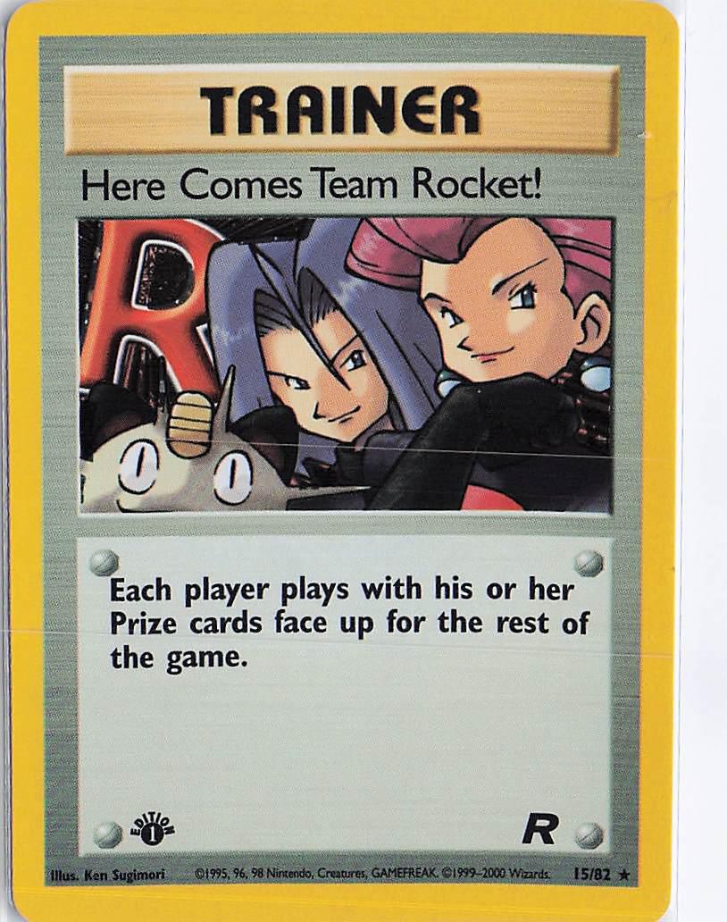Here Comes Team Rocket! 15/82 (1st)(H)