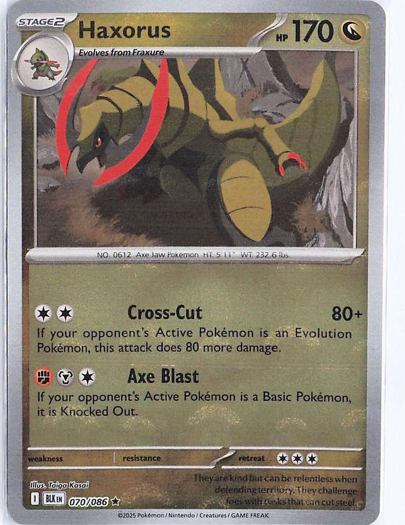 Haxorus 070/086 (Pokeball)