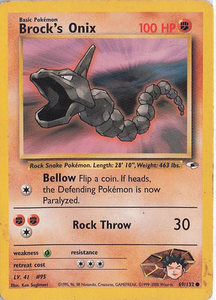 Brock’s Onix 69/132