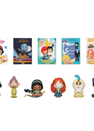 Disney - Disney Princess: Series 37 3D Character Bag Clip Blind Bag