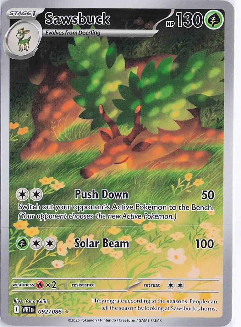 Sawsbuck 092/086