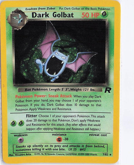 Dark Golbat 7/82 (H)
