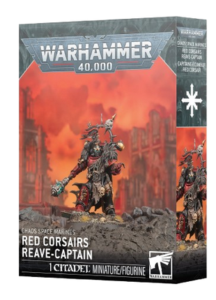 Warhammer 40K - Chaos Space Marines: Red Corsairs Reave-Captain