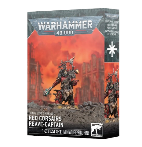 Warhammer 40K - Chaos Space Marines: Red Corsairs Reave-Captain