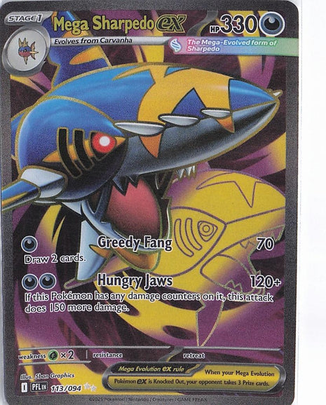Mega Sharpedo ex 113/094