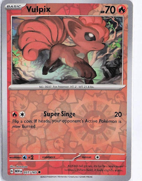 Vulpix 037/165 (RH)