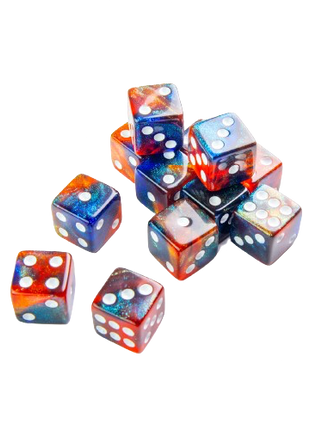 Gamegenic - Galaxy Series: Mars D6 Dice Set