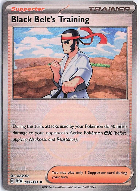 Black Belt’s Training 099/131 (Pokeball)
