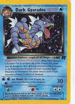 Dark Gyarados 8/82 (H)