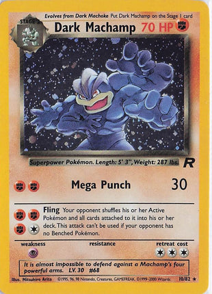 Dark Machamp 10/82 (H)