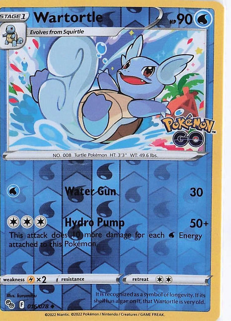 Wartortle 016/078 (RH)