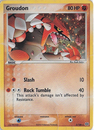 Groudon 5/106 (H) (D)