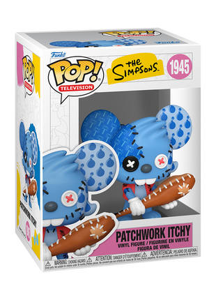 The Simpsons - Patchwork Itchy #1945 Funko Pop!