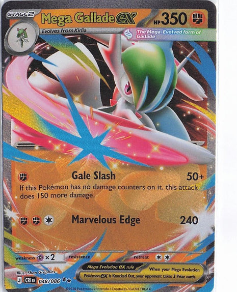 Mega Gallade ex 048/086