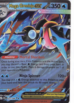 Mega Greninja ex 022/086