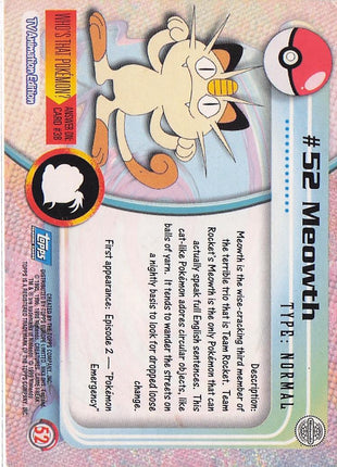 Meowth #52