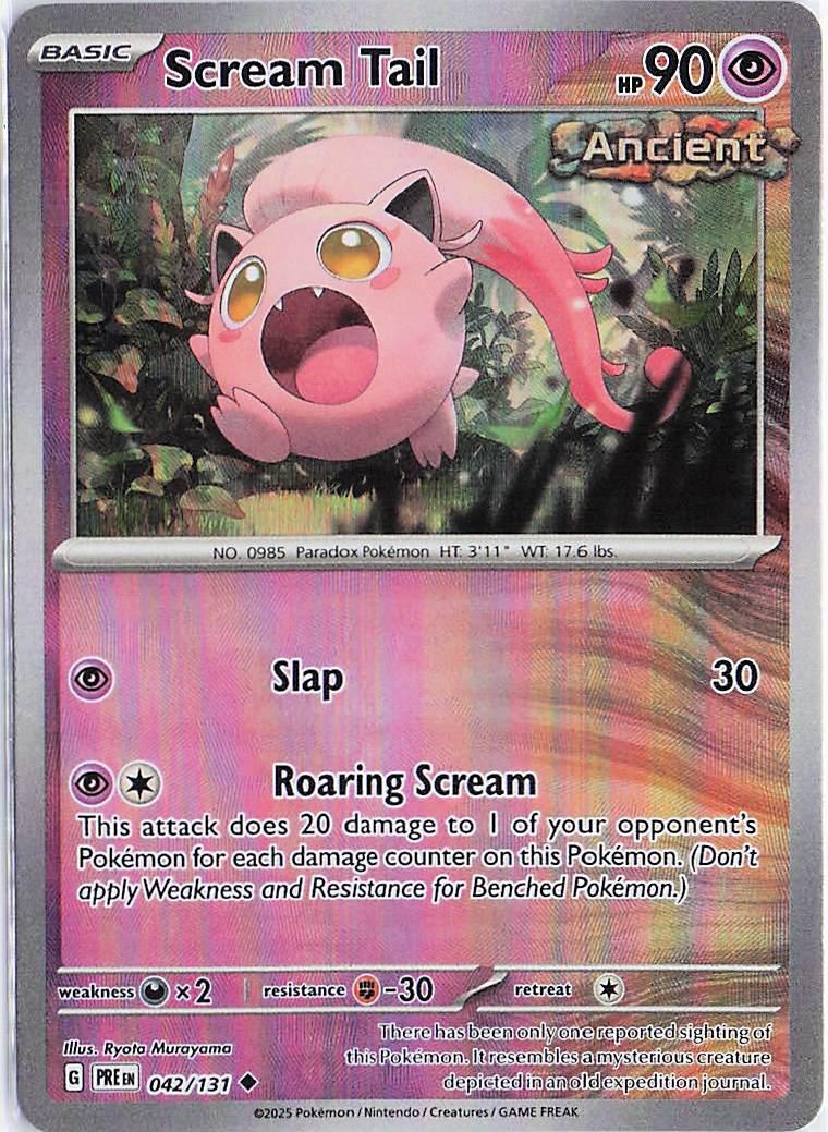 Scream Tail 042/131 (Masterball)