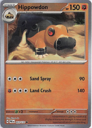 Hippowdon 053/131 (Pokeball Holo)