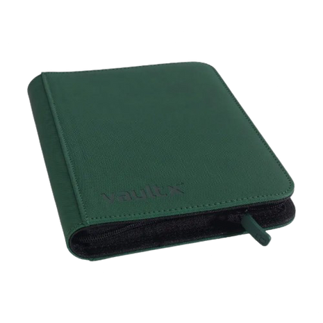 Vault X - Forest Green 4 Pocket Zip Binder