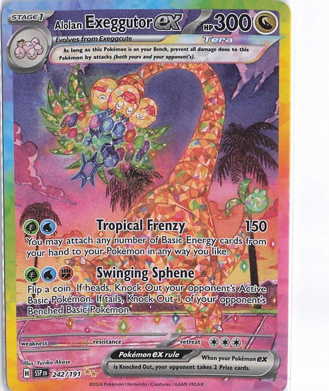 Alolan Exeggutor ex 242/191
