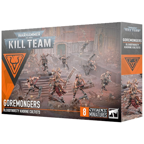 Warhammer 40k - Kill Team: Goremongers Bloodthirsty Khorne Cultists