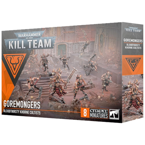 Warhammer 40k - Kill Team: Goremongers Bloodthirsty Khorne Cultists