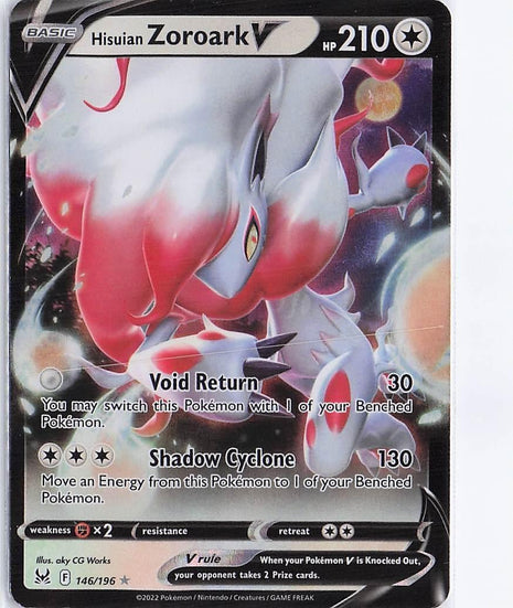 Hisuian Zoroark V 146/196