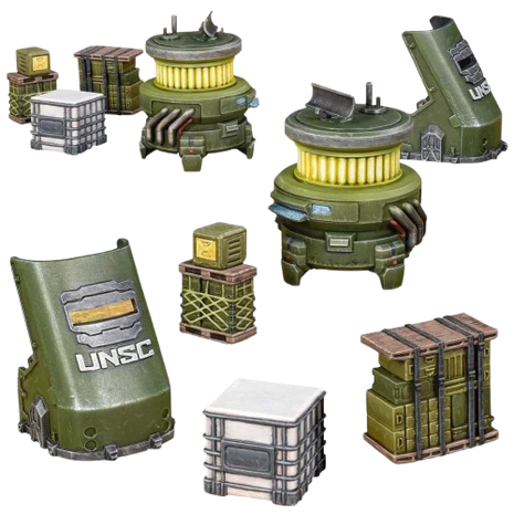 Halo Flashpoint - UNSC Scenery Set