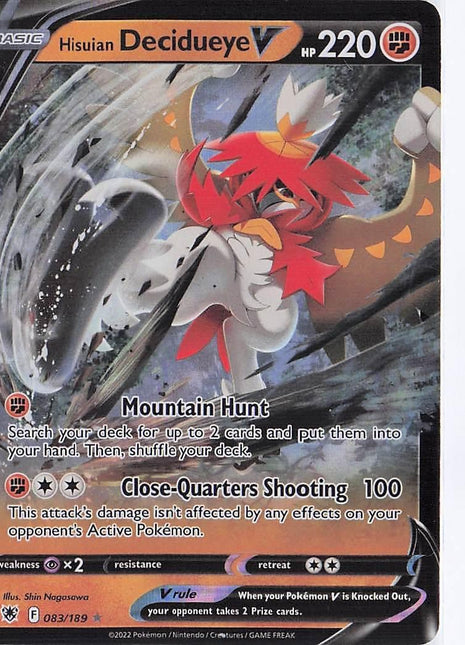 Hisuian Decidueye V 083/189