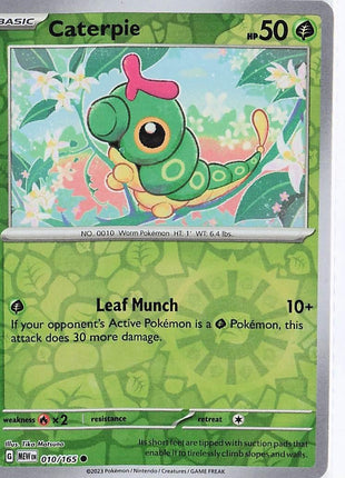 Caterpie 010/165 (RH)